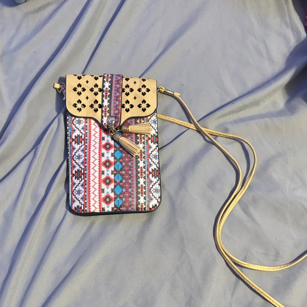 Bohemian Patterned Crossbody Bag